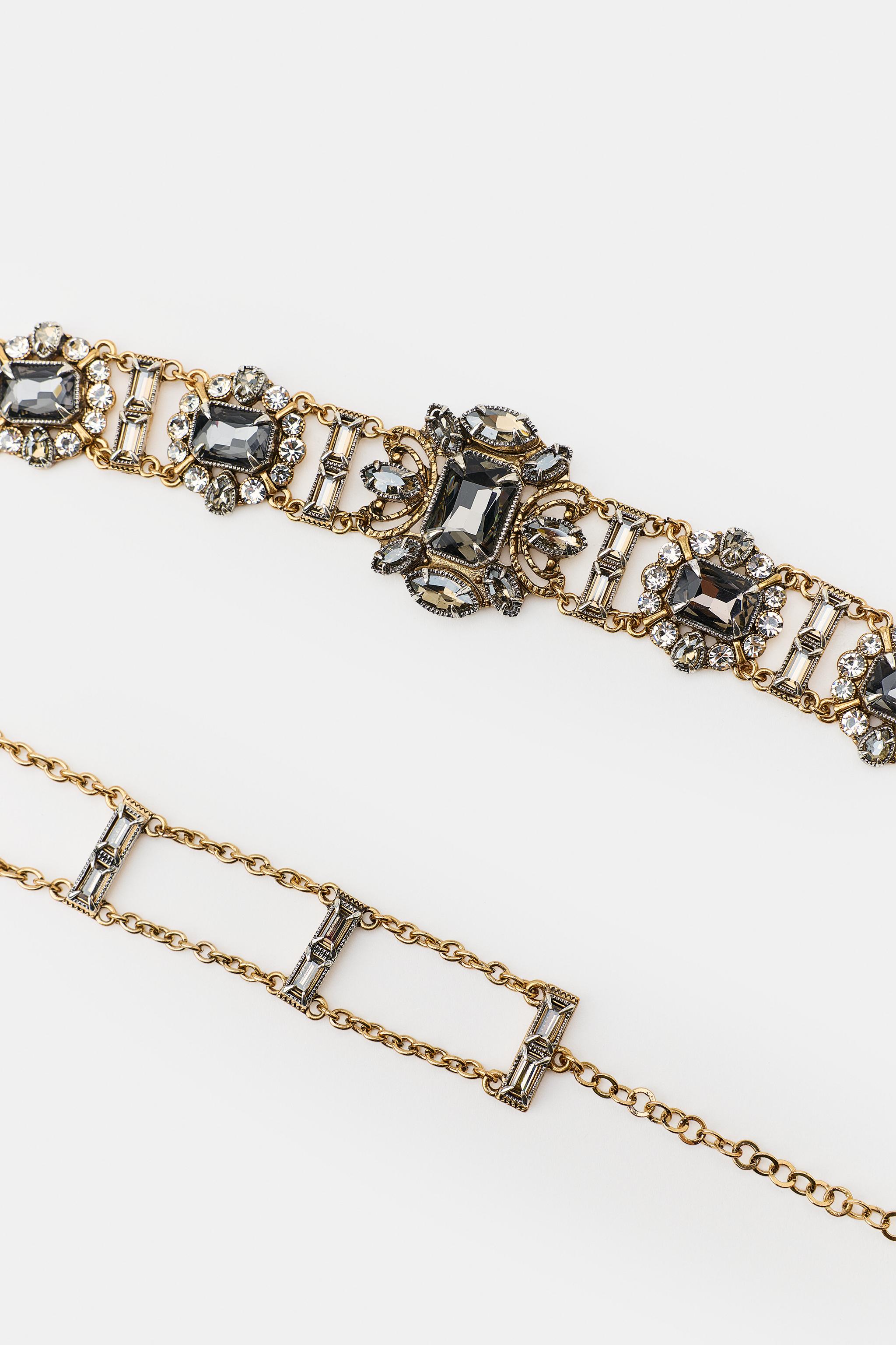 CEINTURE MÉTALLIQUE À BIJOUX